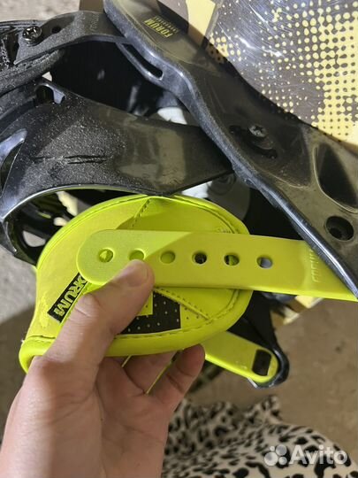 Сноуборд bonza с чехлом 154см на рост 175-180