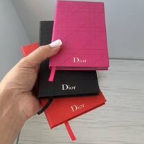 Блокнот новый dior мини формат красный черный