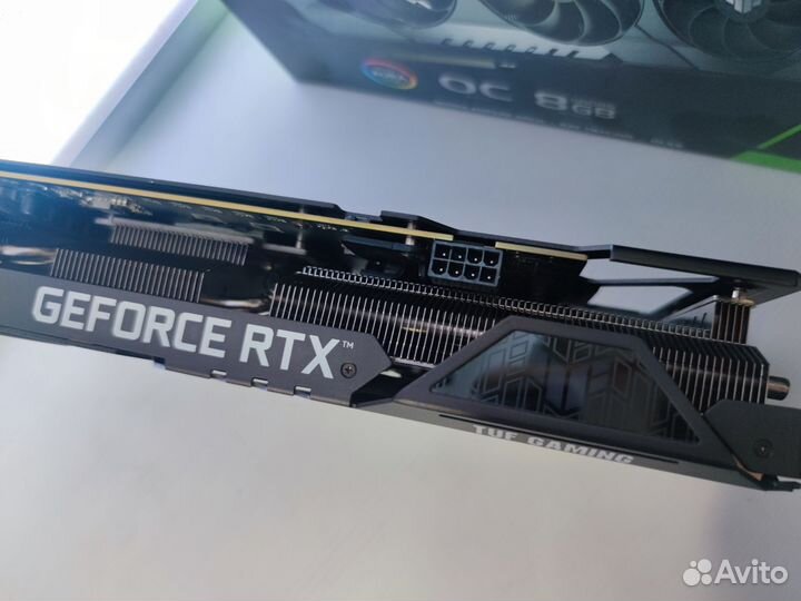 Видеокарта RTX 3060 Ti asus TUF Gaming OC 8Gb