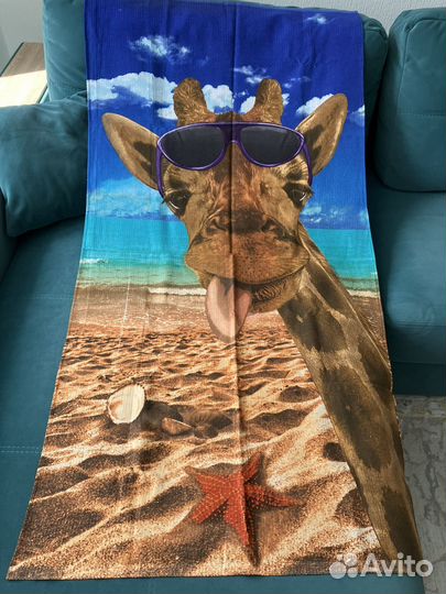 Полотенце пляжное