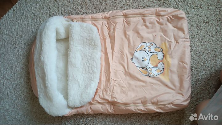 Зимний конверт в коляску