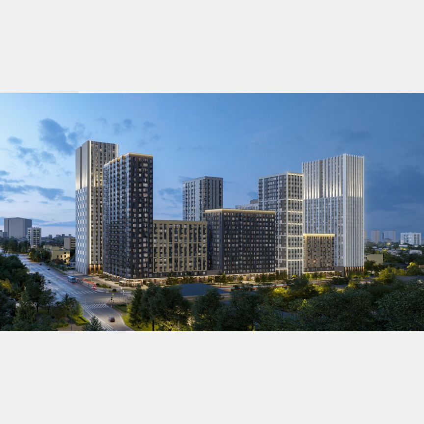 2-к. квартира, 53,3 м², 2/25 эт.