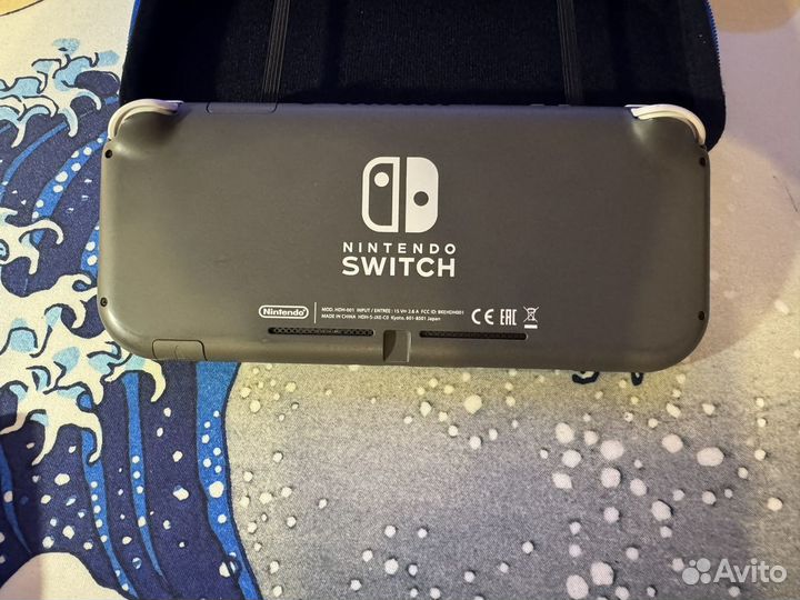 Nintendo switch lite прошитая чип 160GB + чехлы