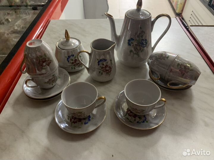 Сервиз кофейный, новый