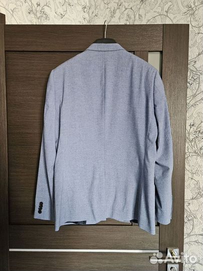Пиджак мужской голубой H&M (eur50/L)