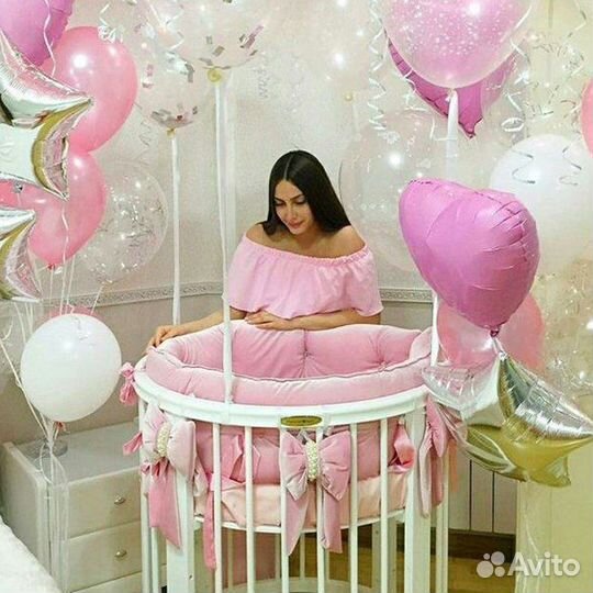 Воздушные шары на выписку из роддома