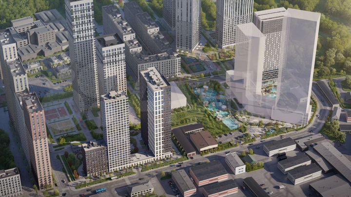 2-к. квартира, 62,1 м², 12/31 эт.