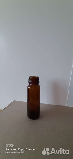 Стеклянные бутылочки 50 мл