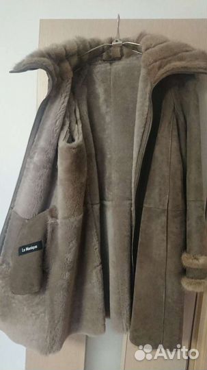 Дубленка натуральная женская Снежная королева, 54р