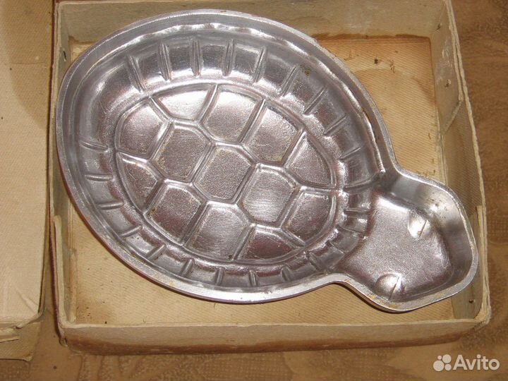 Черепаха форма для выпекания СССР алюминий
