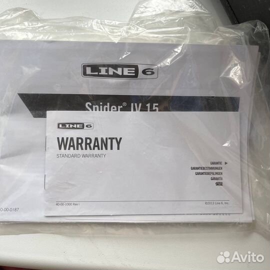 Комбоусилитель line 6 spider IV 15
