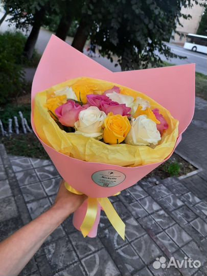 Букет из роз 21 31 51 101