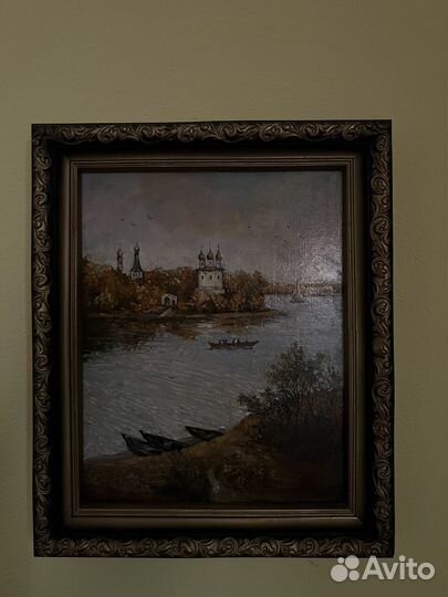 Картина маслом пейзаж