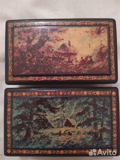 Шкатулки из дерева