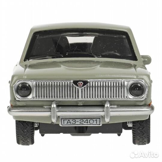 Модель Газ 2401 Волга серая Технопарк