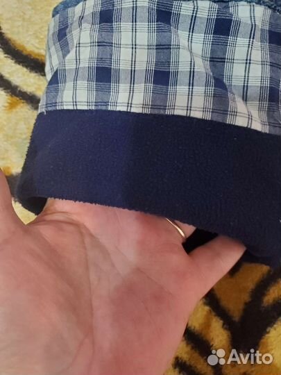 Утеплённые джинсы