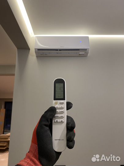 Кондционеры сплит-системы новые, установка