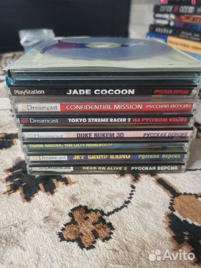 Sega Dreamcast и Ps1 штамповка