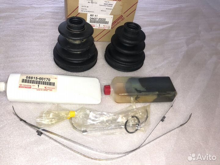 Пыльники привода переднего моста toyota 0443720020