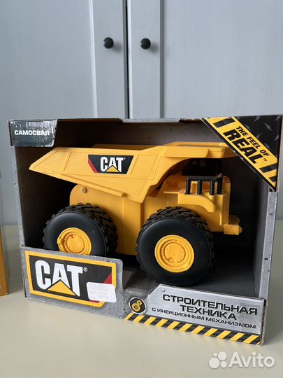 Игрушка Самосвал карьерный CAT/Автопогрузчик JCB