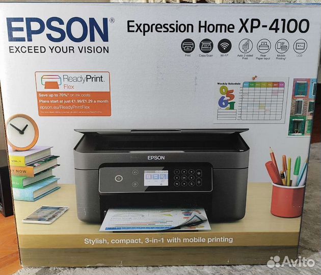 Цветной лазерный принтер epson xp-4100