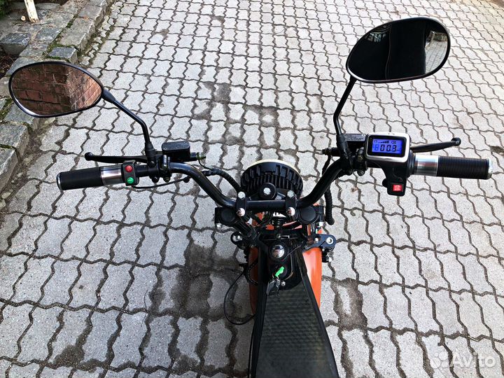 Электросамокат мопед Citycoco Harley 1500W