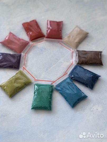 Цветной песок набор для творчества