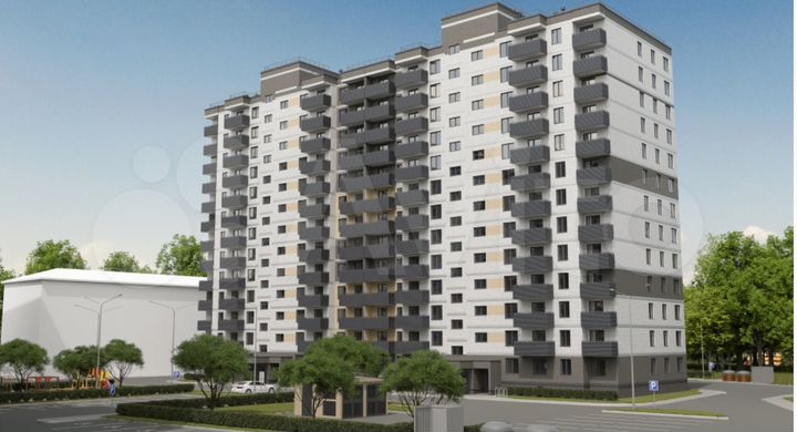 1-к. квартира, 37,6 м², 13/13 эт.