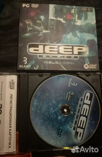 Компьютерные игры pc dvd Deep black