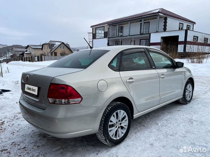 Volkswagen Polo 1.6 AT, 2014, 160 000 км