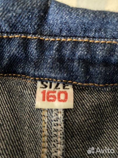 Джинсовое платье для девочки