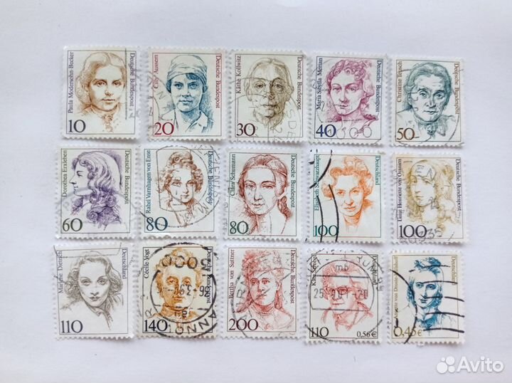 Наборы марок