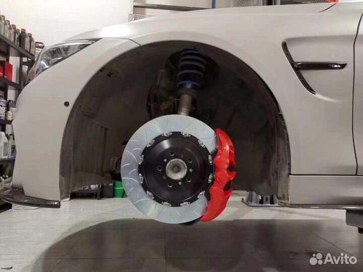 Тюнинг тормоза Lexus LS 5 Brembo M6 перед