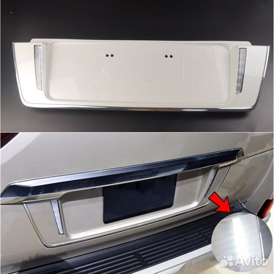 Задний подномерник Lexus 570 superior