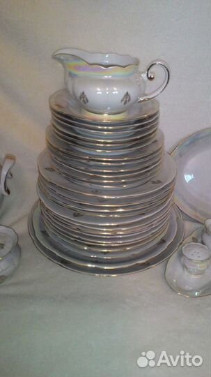 Сервиз столовый полный на 6 персон 35 предметов