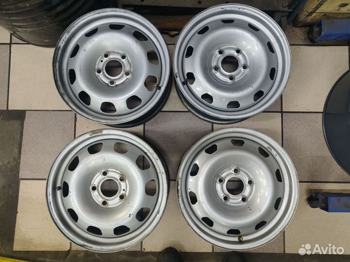 Штампованные диски r16 на renault duster