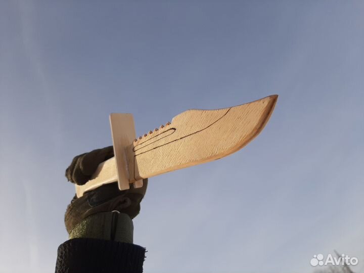 Деревянный макет ножа из Сталкер