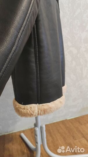 H&M Дубленка авиатор женская 48-50