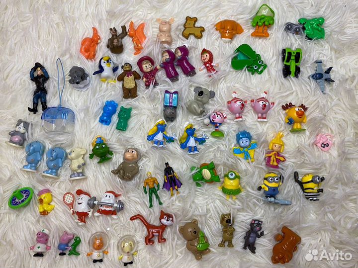 Набор игрушек Kinder, 58 шт