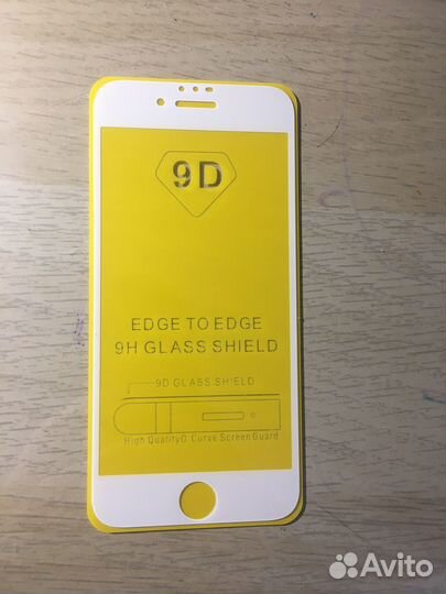 Защитные стёкла на 6s белые
