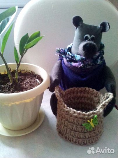 Мишка.ручная работа