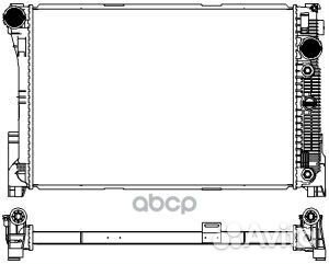 Радиатор MB W204/W212/C212 1.6-6.3/2.2D-3.5D 07