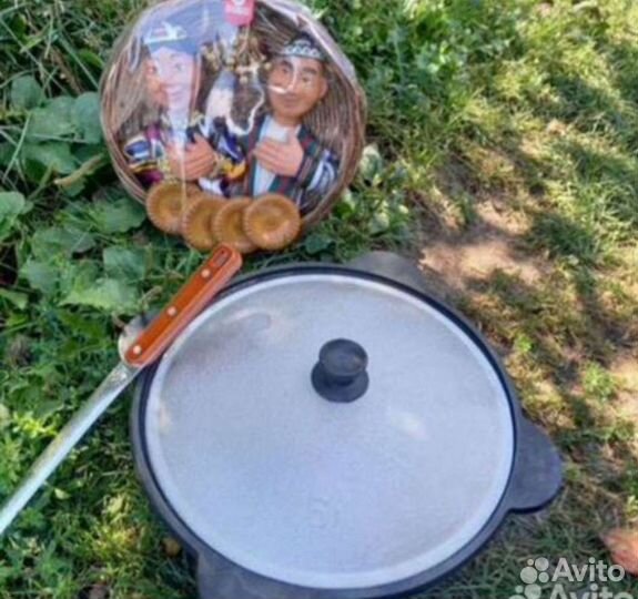 Казан чугунный 6 литров