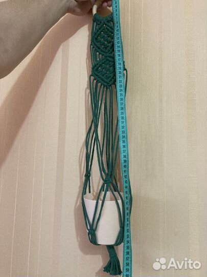 Подвес для кашпо макраме