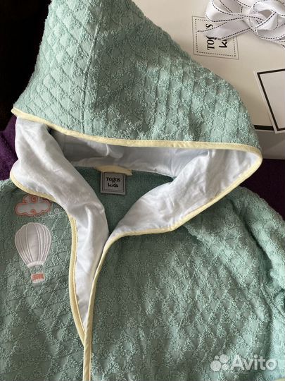 Togas новый детский халат 7 лет