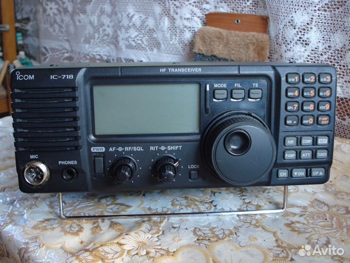 Кв трансивер icom ic718