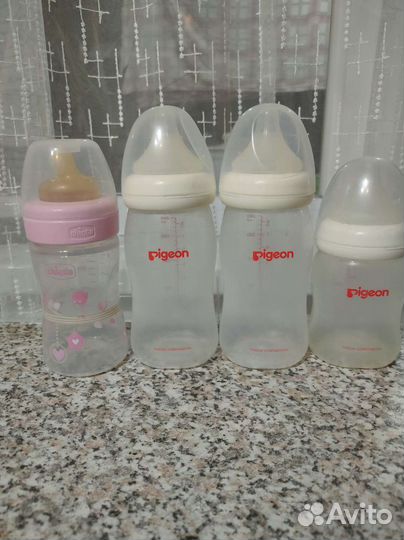 Новая бутылочка для кормления medela,chicco,pigeon