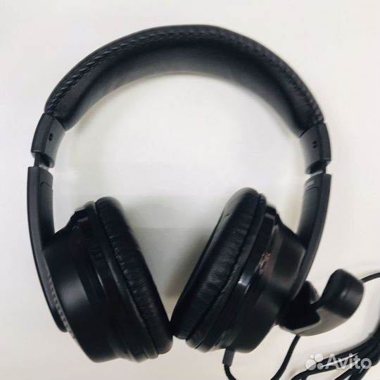 Гарнитура полноразмерная с микрофоном W103 черная