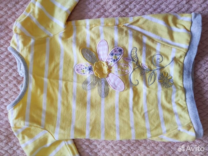 Вещи пакетом на девочку 74-80