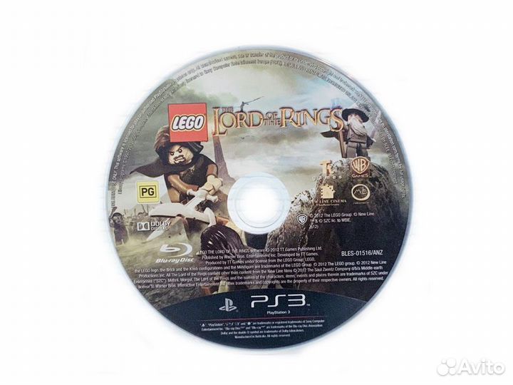 Lego Властелин Колец, б/у (PS3)